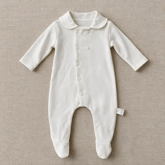 Peter Pan Footed Sleepsuit