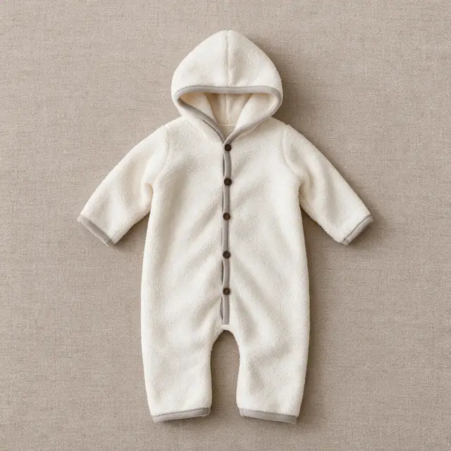 Cottage Piped Hooded Jumpsuit