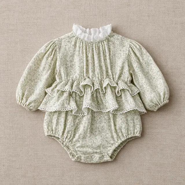 Meadow Broderie Romper