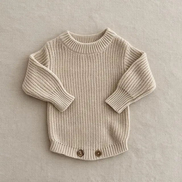 Ribbed Crew Sweater