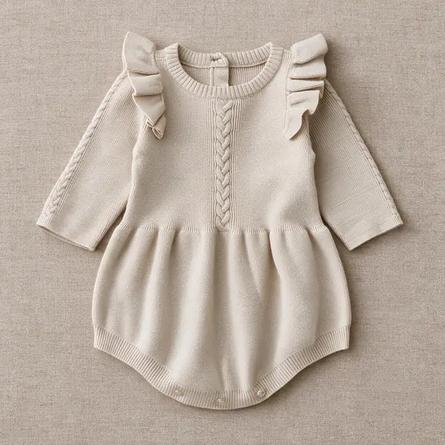 Frill Plait Bubble Romper