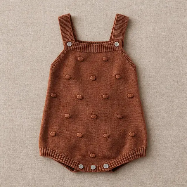 Pinafore Bobble Romper