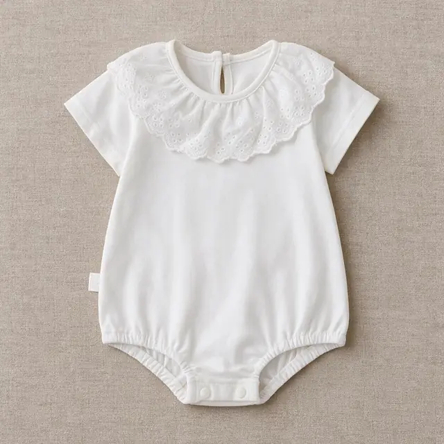 Heirloom Frill Bubble Romper