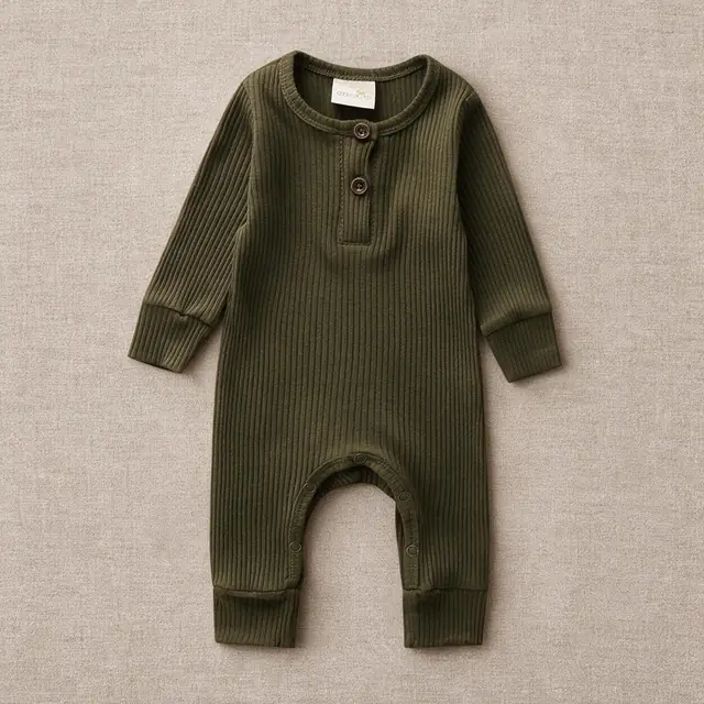 Henley Cuff Romper