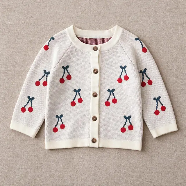 Orchard Cherry Cardigan