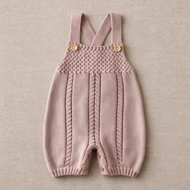 Plait Strap Overalls