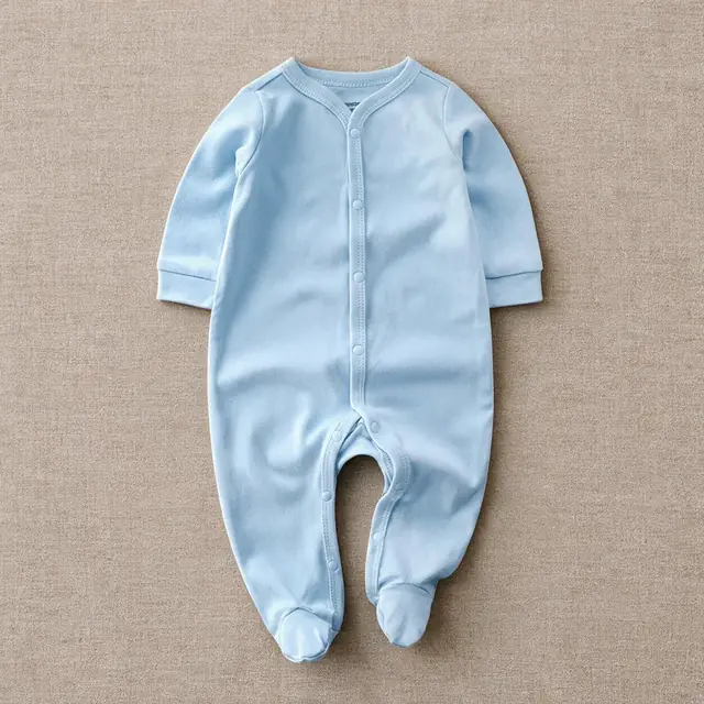 Placket Footed Sleepsuit