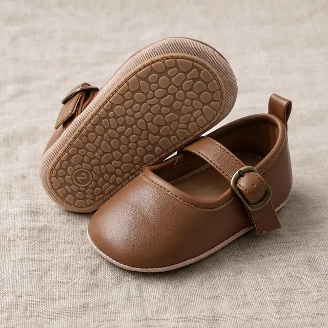Pebble Sole Mary Janes