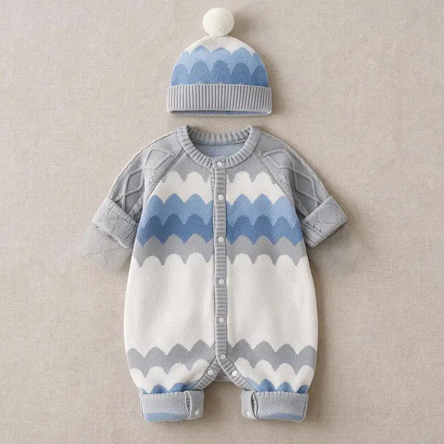 Seaside Scallop Jumpsuit Set