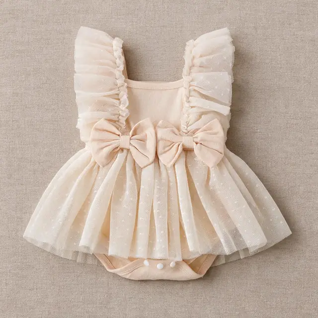 Frill Pinafore Romper